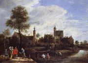 David Teniers, A View of her Sterckshof Near Antwerp